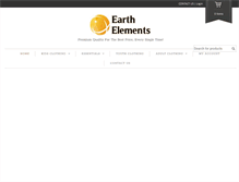 Tablet Screenshot of earthelements-inc.com